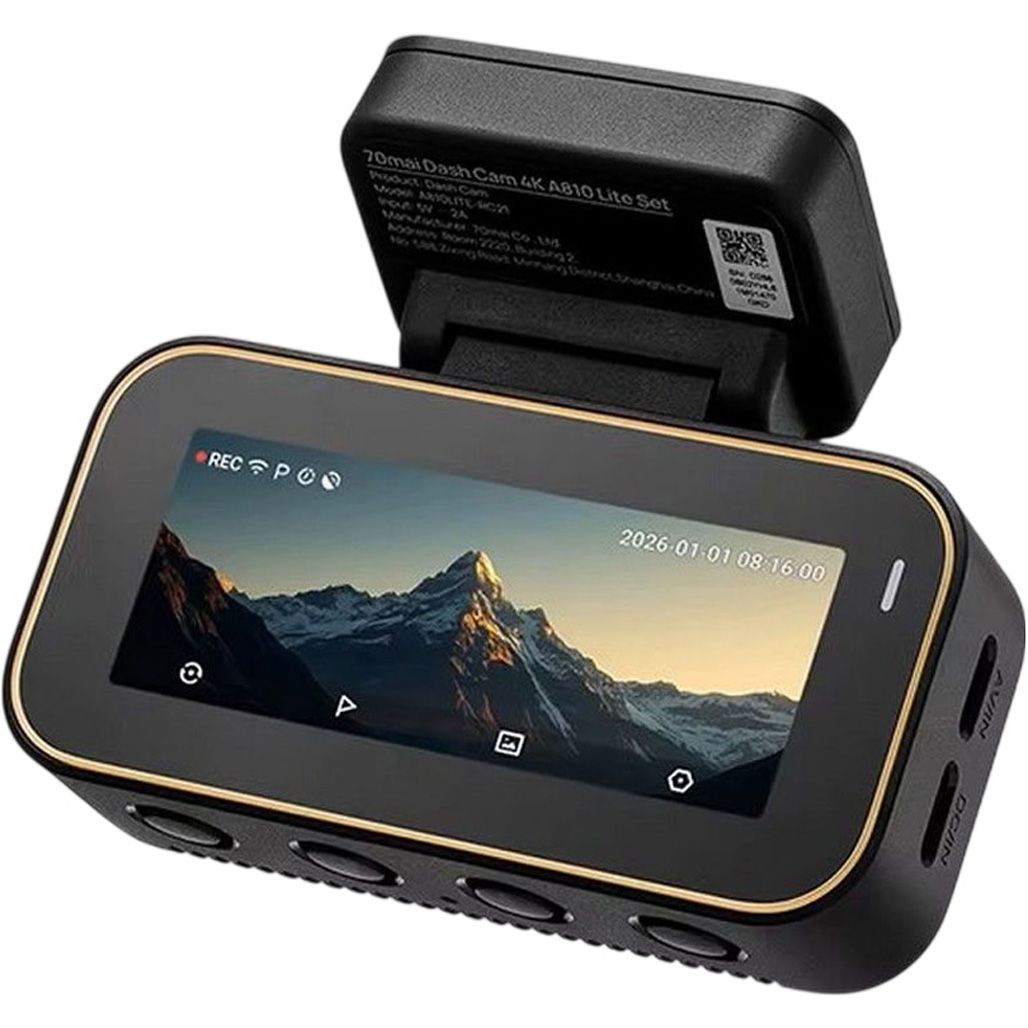 

Автомобильный видеорегистратор 70mai Dash Cam 4K A810 Lite