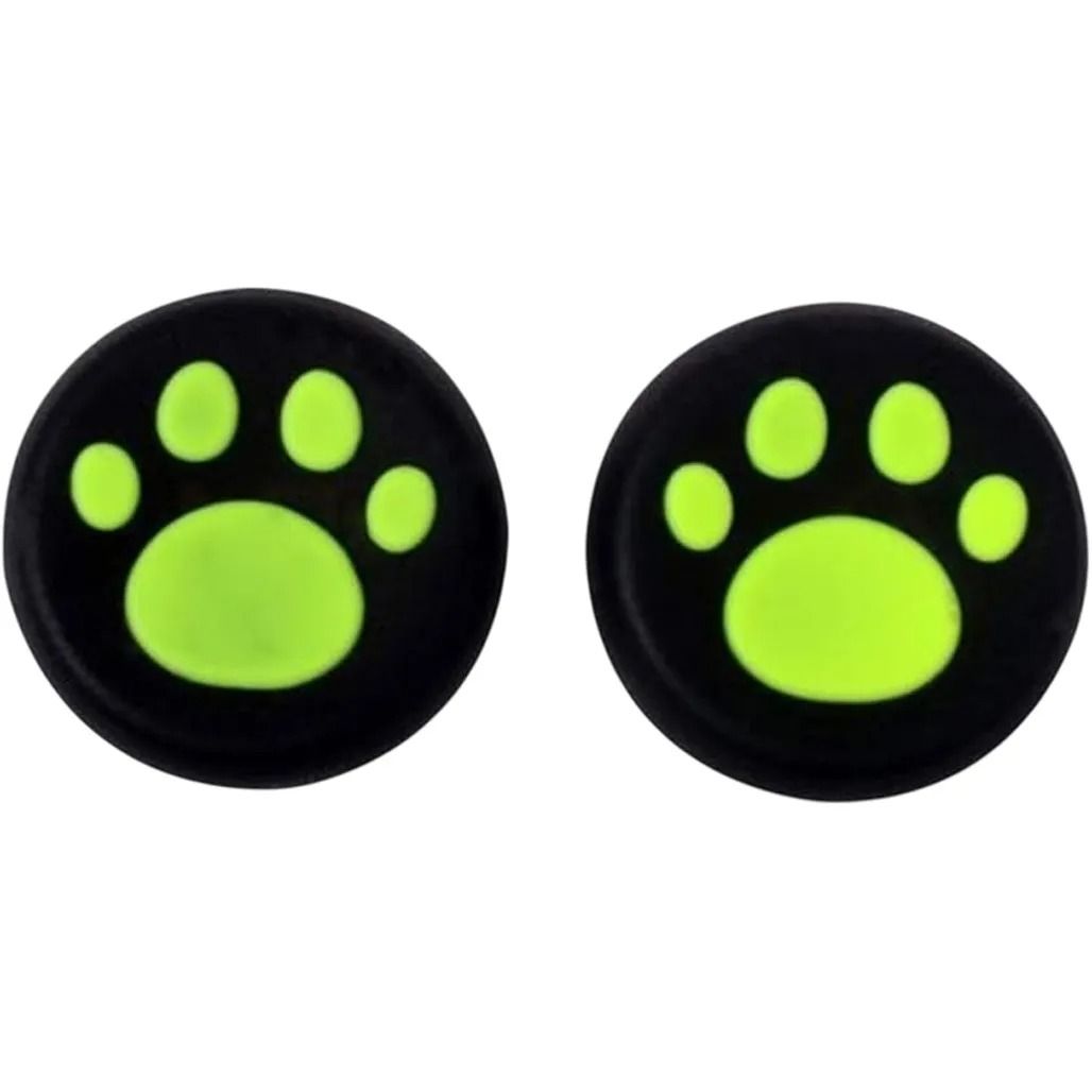 

Накладки на стики Thumb Grips 2-pack для PS4-PS5-Xbox FootPrint Green
