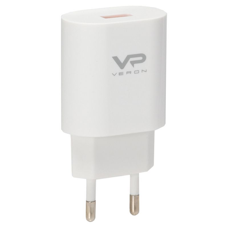 

Сетевое зарядное устройство Veron Home Charger Quick 3.0 2A (AD-17) White [40417]