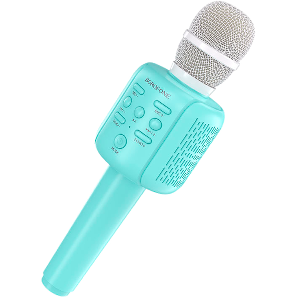 

Микрофон с караоке Borofone BF1 Rhyme Turquoise [76926]