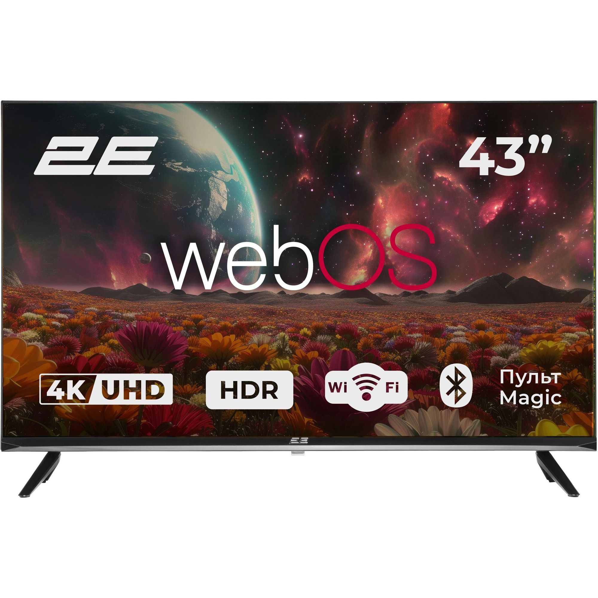 

Телевізор 2E A07K 43" LED 4K (2E-43A07KUW)