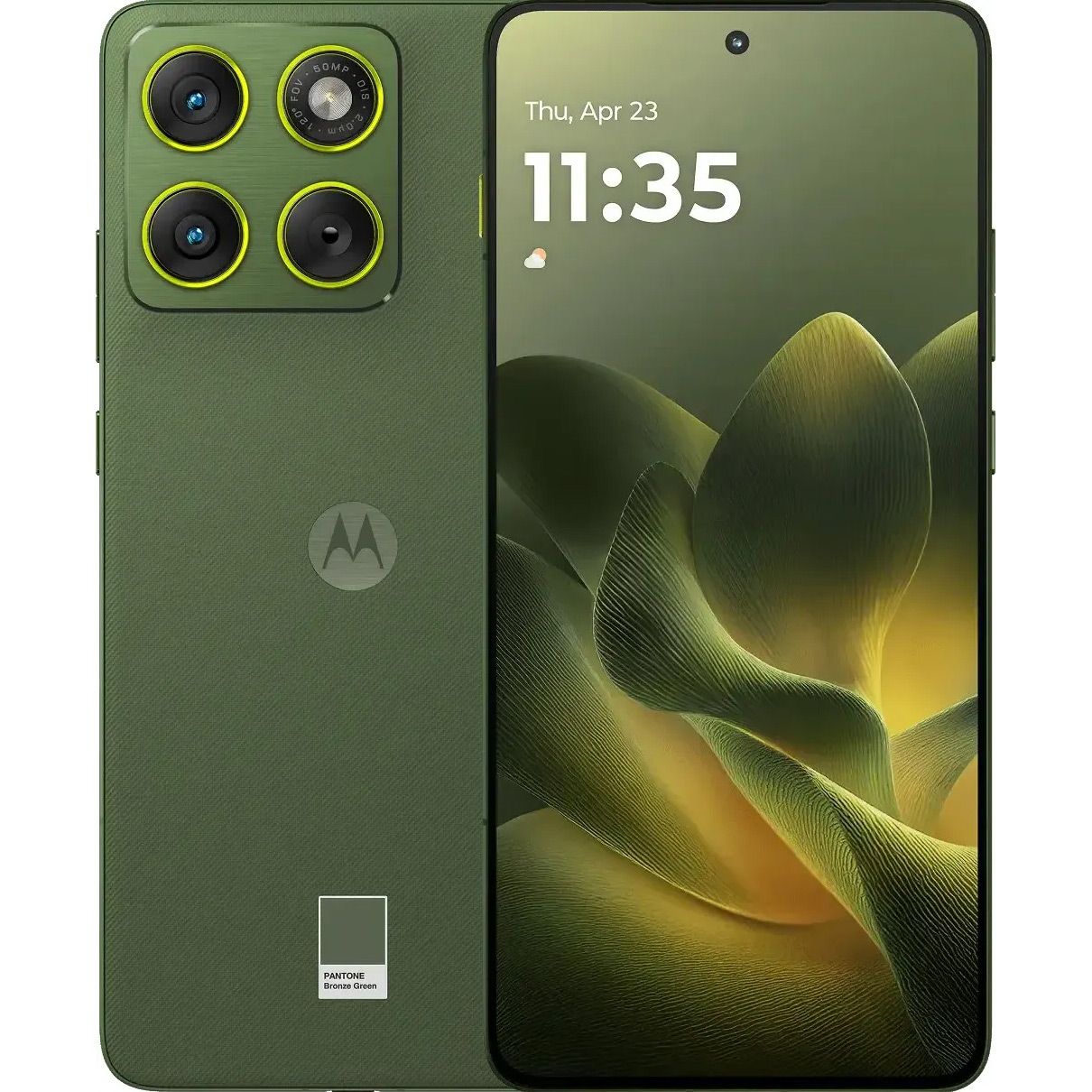 

Смартфон Motorola Edge 70 12/512GB Bronze Green (PBA50046RS) UA-UCRF