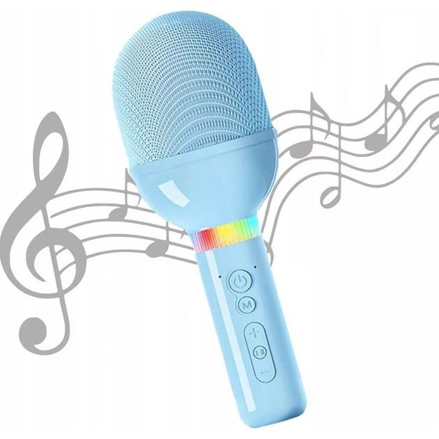 Мікрофон з караоке PRC Sound Wawe Blue