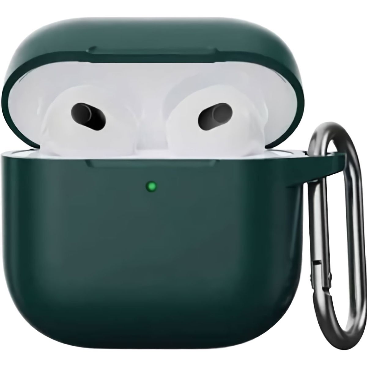 

Чехол Silicone Case для Apple AirPods 4 Dark Green