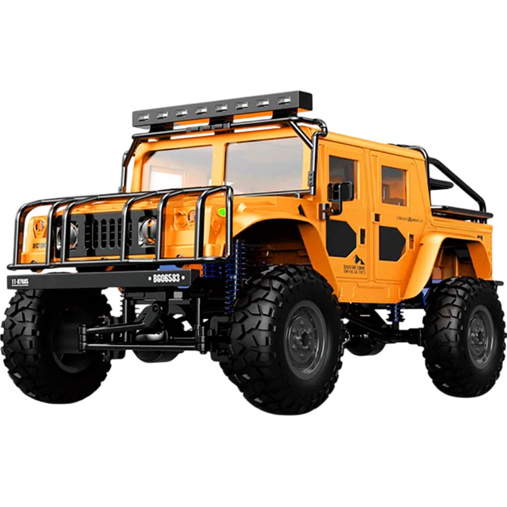

Машинка на радіокеруванні JJRC Hummer H1 4WD Off-Road Vehicle Orange