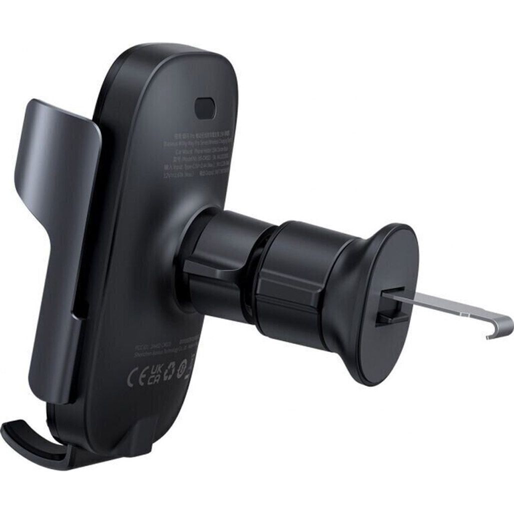 Автотримач із бездротовою зарядкою Baseus Milky Way Pro Series Black (C40357000111-00)
