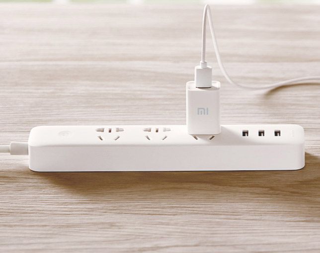 Мережевий фільтр Xiaomi AIGO Power Strip with 3USB 2m White (AC0331ZN)
