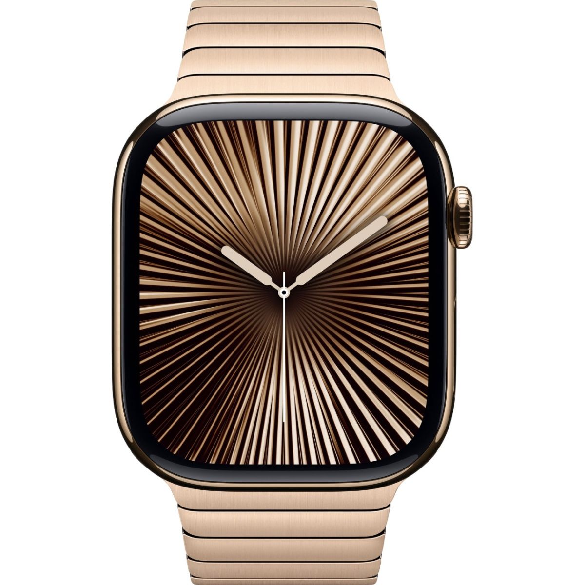Смарт-годинник Apple Watch Series 10 GPS + Cellular 46mm Gold Titanium Case with Gold Link Bracelet (MX183+MXMH3) 