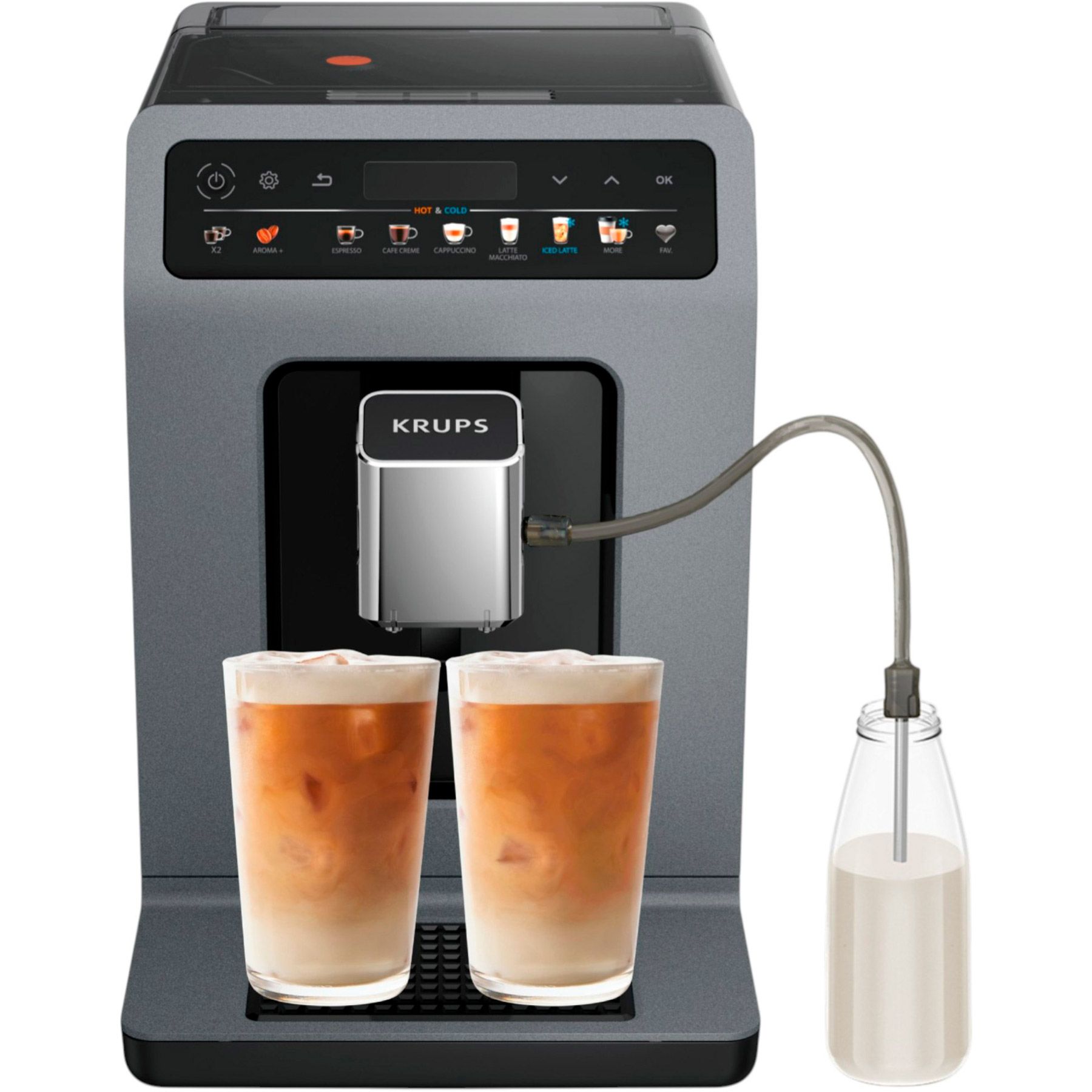 

Кофемашина Krups Evidence Hot & Cold EA898GF0
