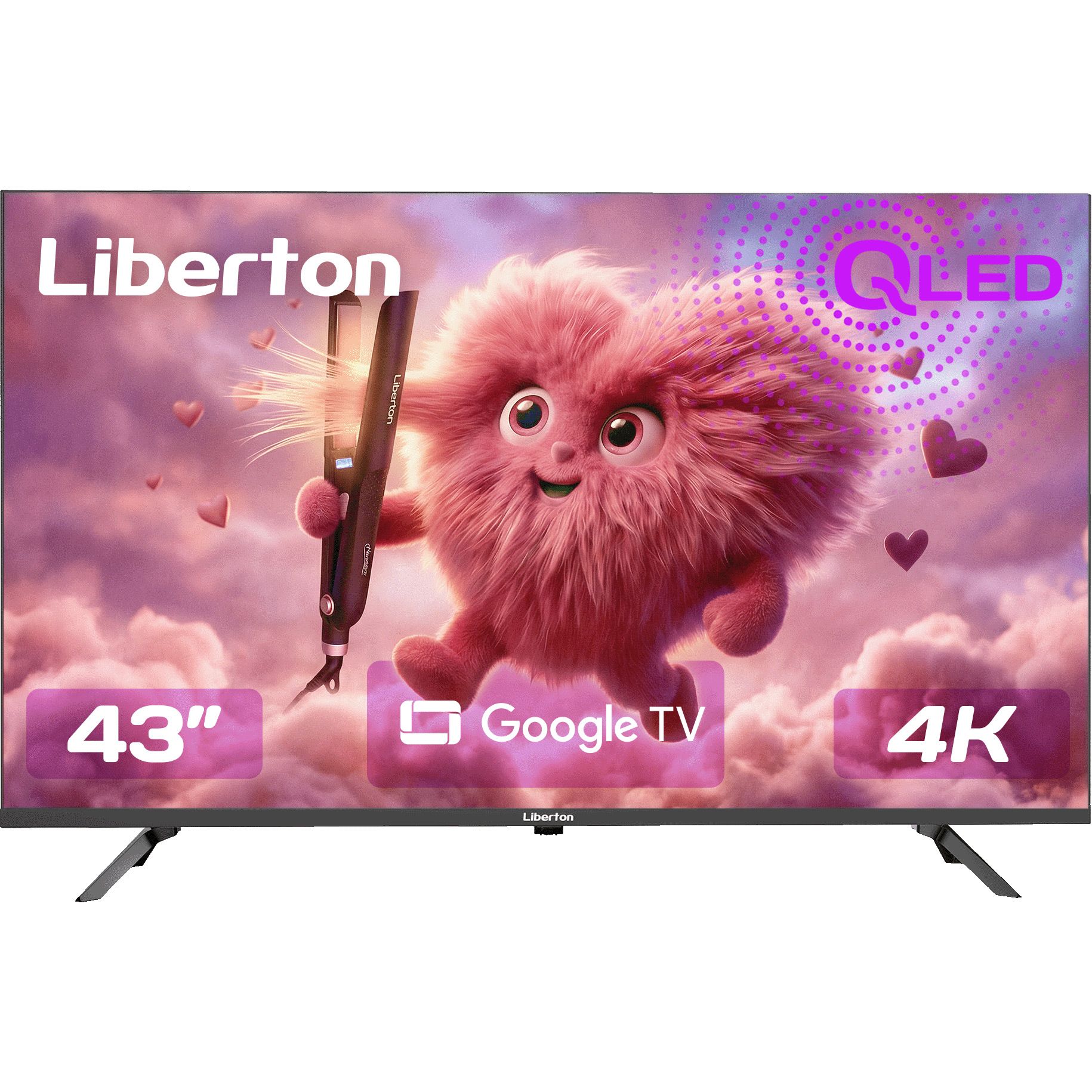 

Телевизор Liberton Q02GT 43` QLED 4K (LTV-43Q02GT)