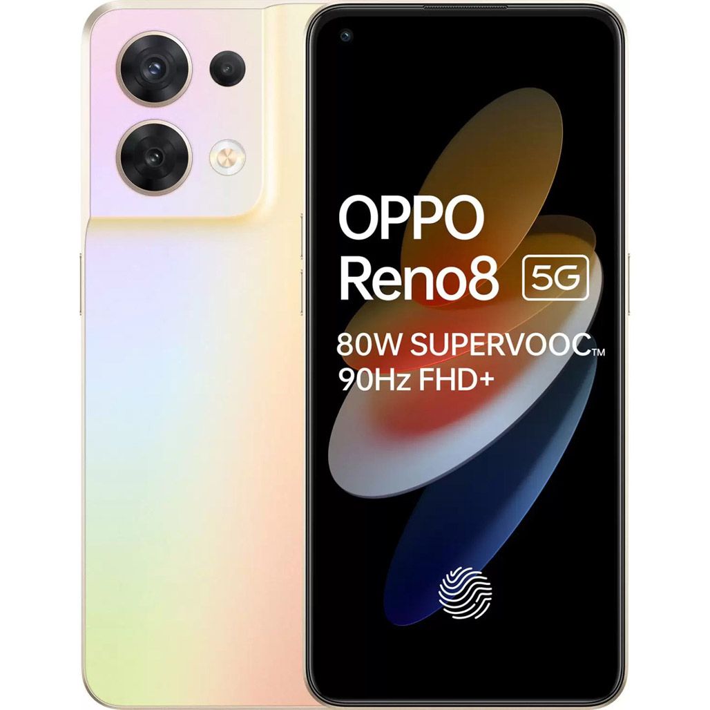

Смартфон Oppo Reno8 5G 8/256GB Shimmer Gold