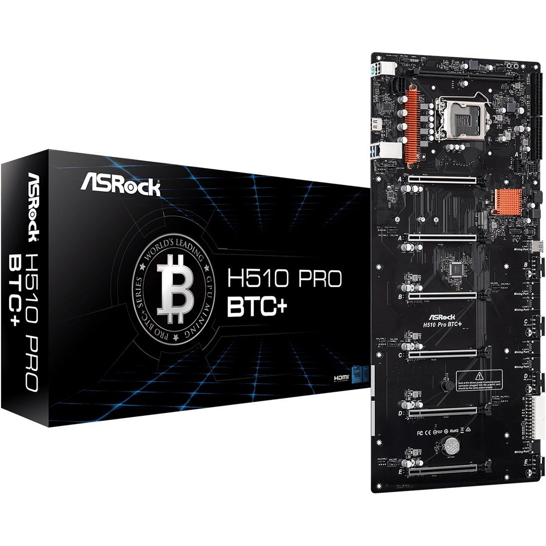

Материнська плата ASRock H510 Pro BTC+