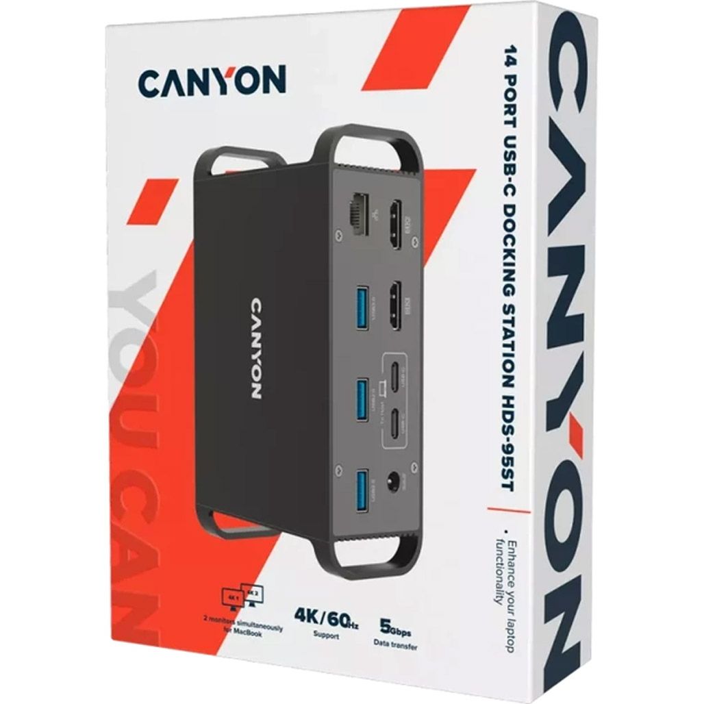 Док-станція для ноутбука Canyon Docking Station HDS-95ST (CNS-HDS95ST)
