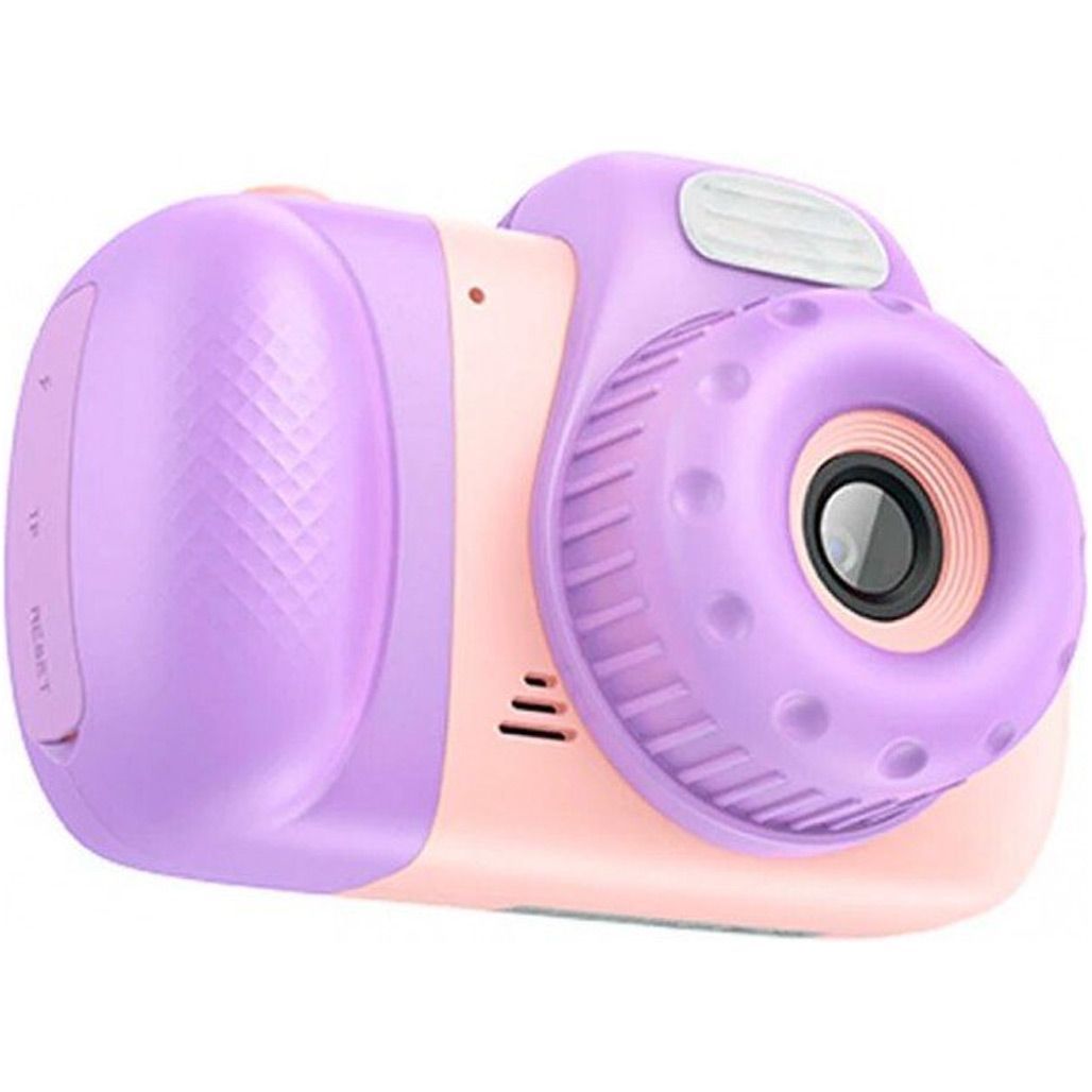 

Дитяча фотокамера Hoco DV201 Dual Lens Pink