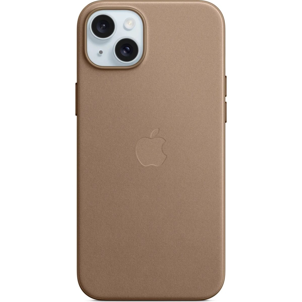 Чохол Apple FineWoven Case with MagSafe для iPhone 15 Plus Taupe AAA 