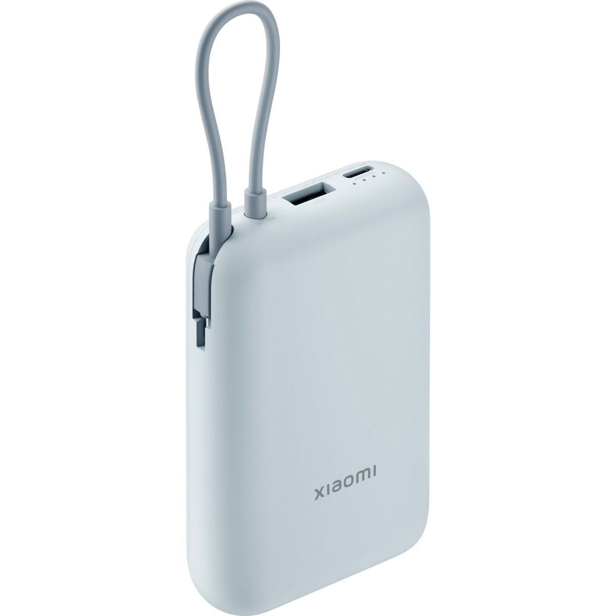 Зовнішній акумулятор Xiaomi Power Bank Integrated Cable 10000mAh 22.5W Blue (BHR9073GL)