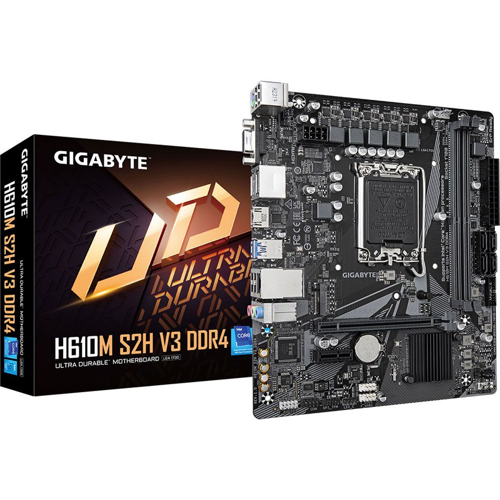 

Материнская плата Gigabyte H610M S2H V3 DDR4