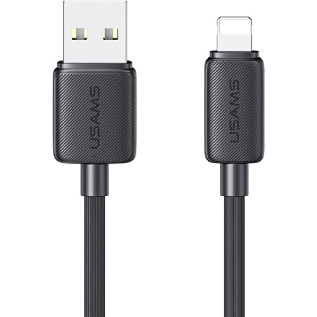 

Кабель Usams US-SJ689 USB-A to Lightning 2.4A 1m Black (SJ689USB01)