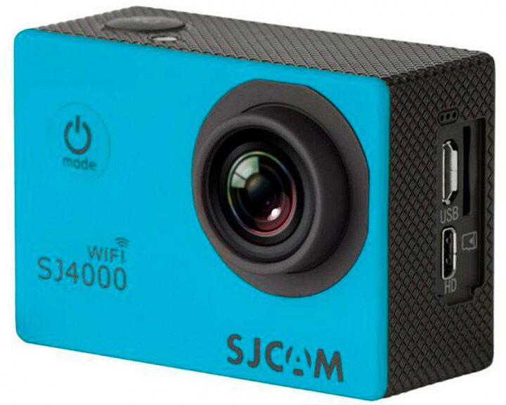 Экшн-камера SJCAM SJ4000 WiFi 2K Blue [86769] 