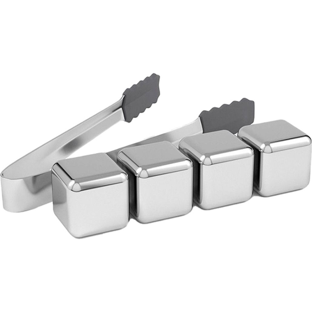 

Металеві камені для віскі Circle Joy 4pcs (CJ-BK03)