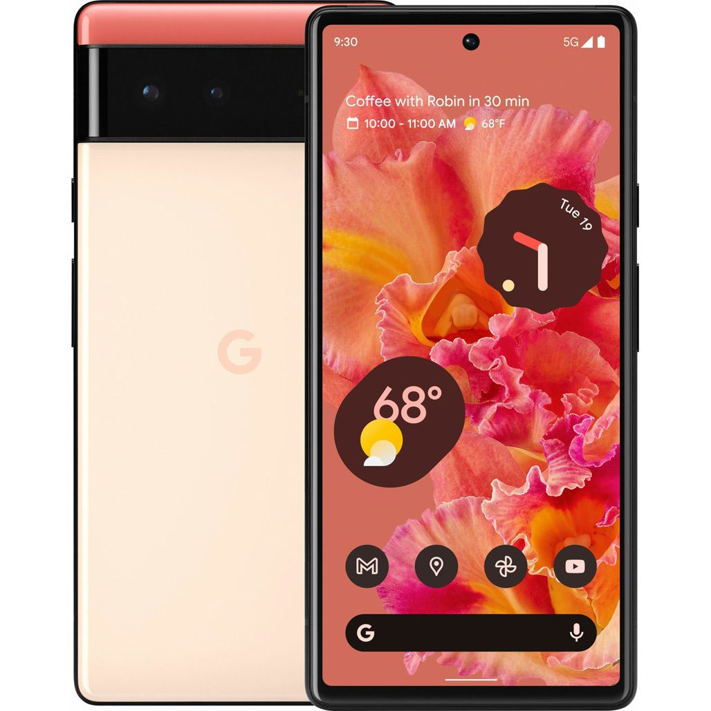 

Смартфон Google Pixel 6 8/256GB Kinda Coral US
