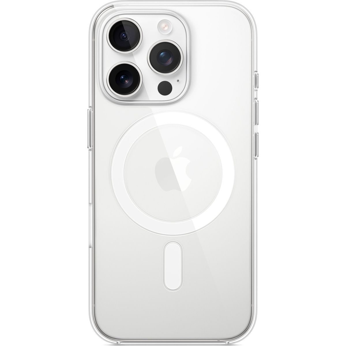 Чохол Clear Case with MagSafe для Apple iPhone 16 Pro Transparent AAA 