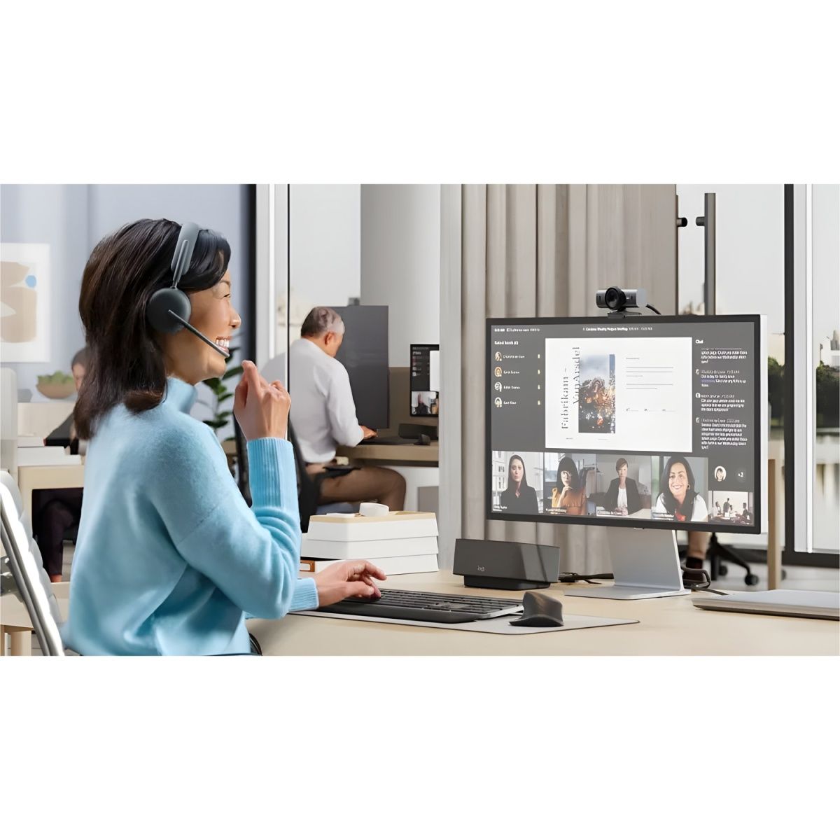 Веб-камера Logitech MX Brio 705 for Business Graphite (960-001530)