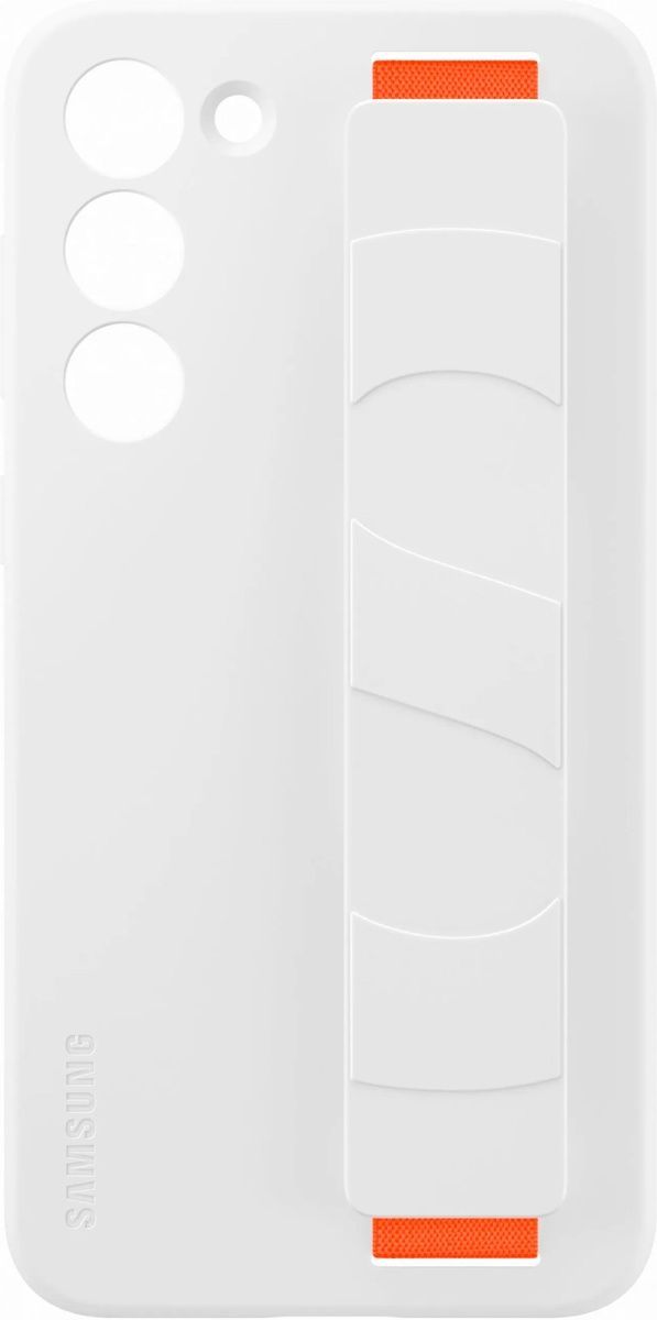 Чохол Samsung Silicone Grip Case для Samsung Galaxy S23 Plus White (EF-GS916TWEGRU) 