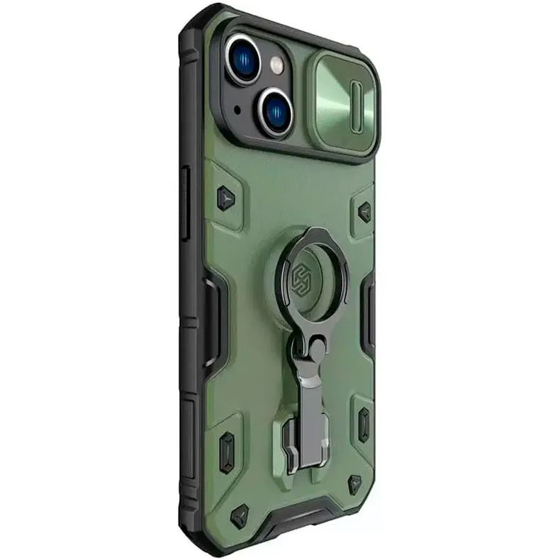 Чохол Nillkin CamShield Armor Pro no logo для Apple iPhone 14 Plus Green