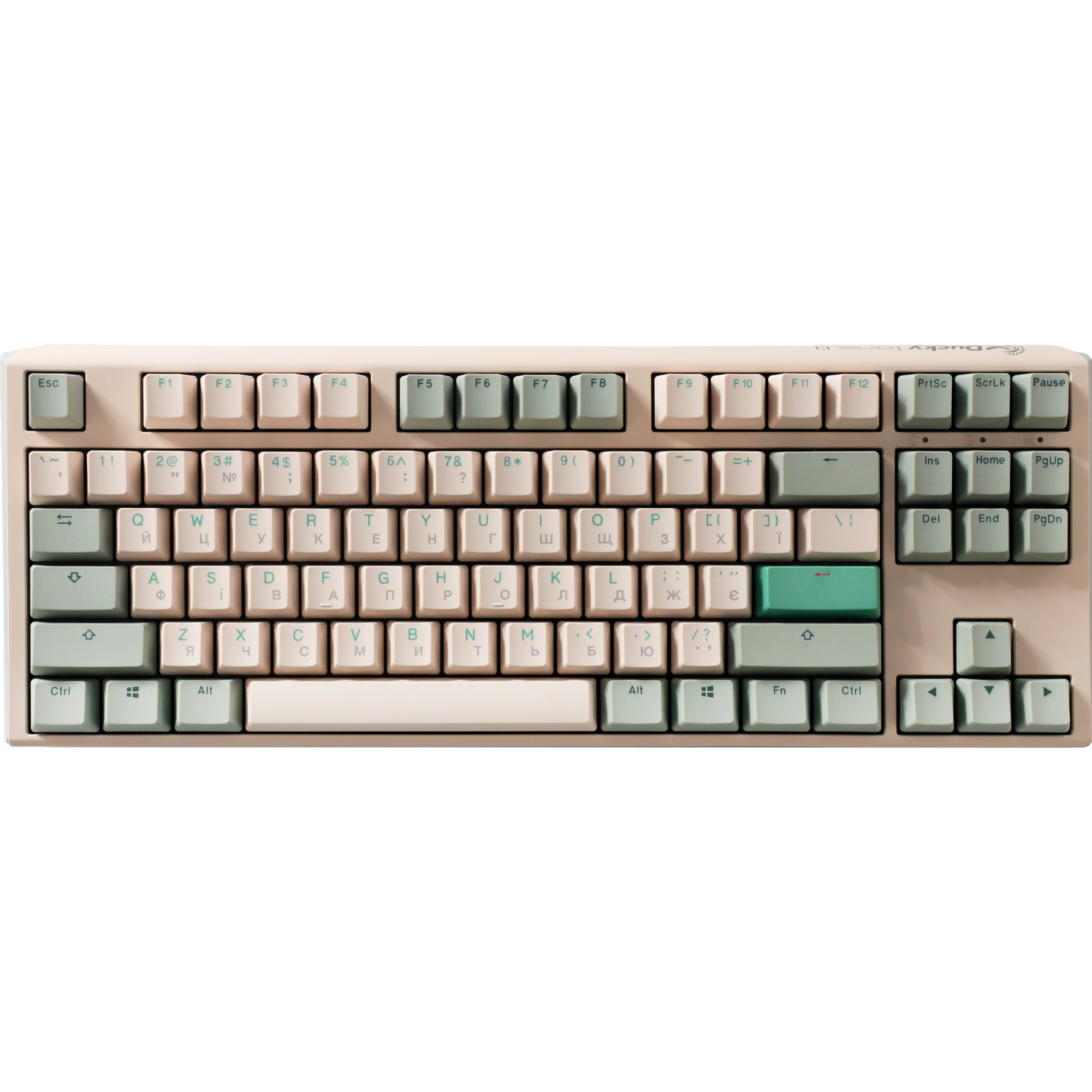 

Клавіатура Ducky One 3 TKL Cherry MX Brown Matcha (DKON2187-BUAPXМAEGGC1) UA