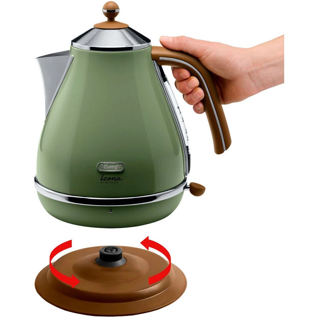 Електрочайник DeLonghi Icona Vintage KBOV 2001.GR