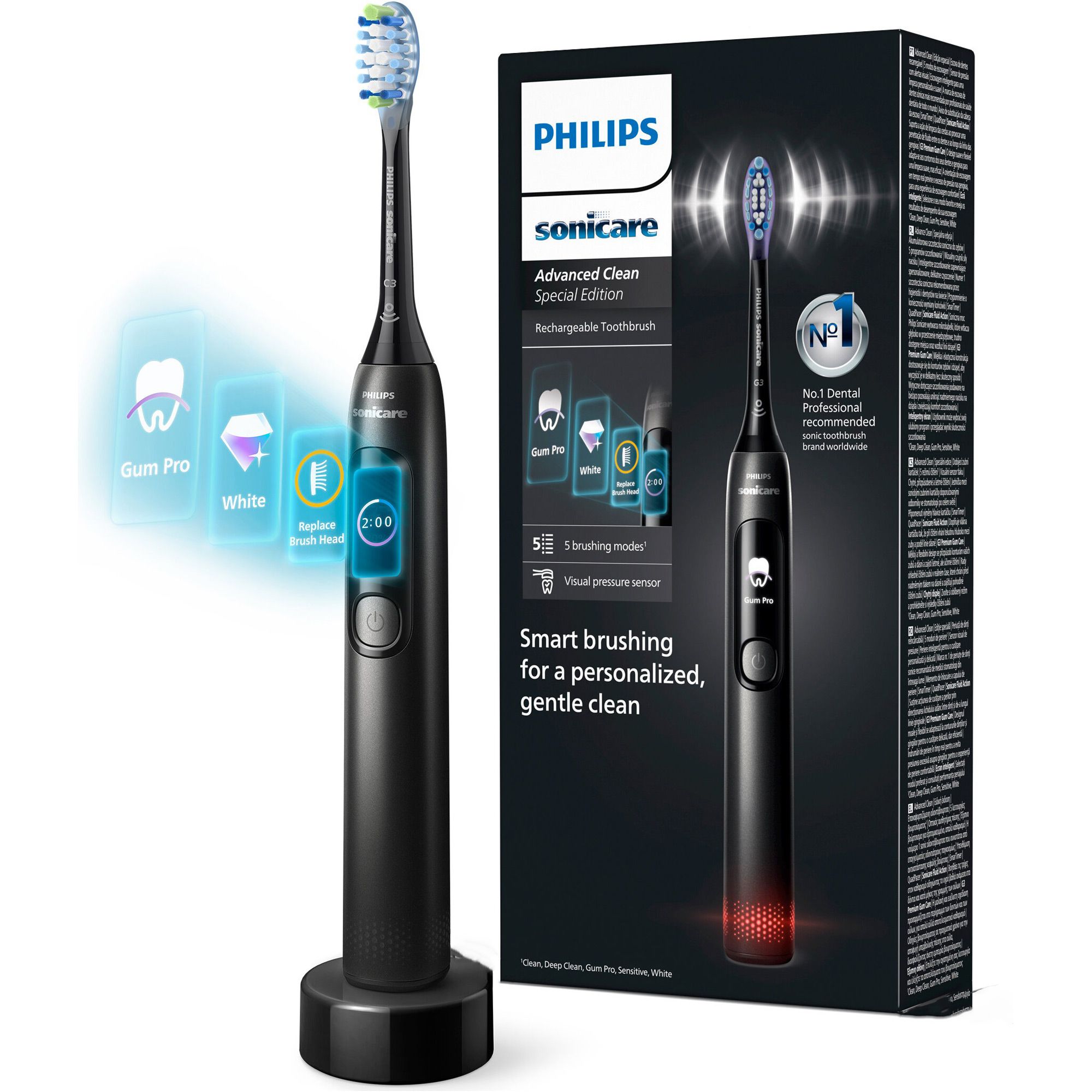

Електрична зубна щітка Philips Sonicare Advanced Clean HX3792/11