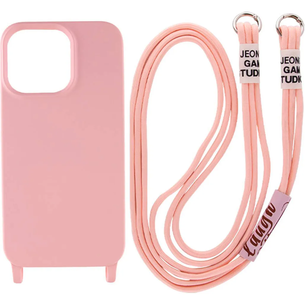 

Чохол Mango Crossbody для Apple iPhone 14 Pro Pink Sand