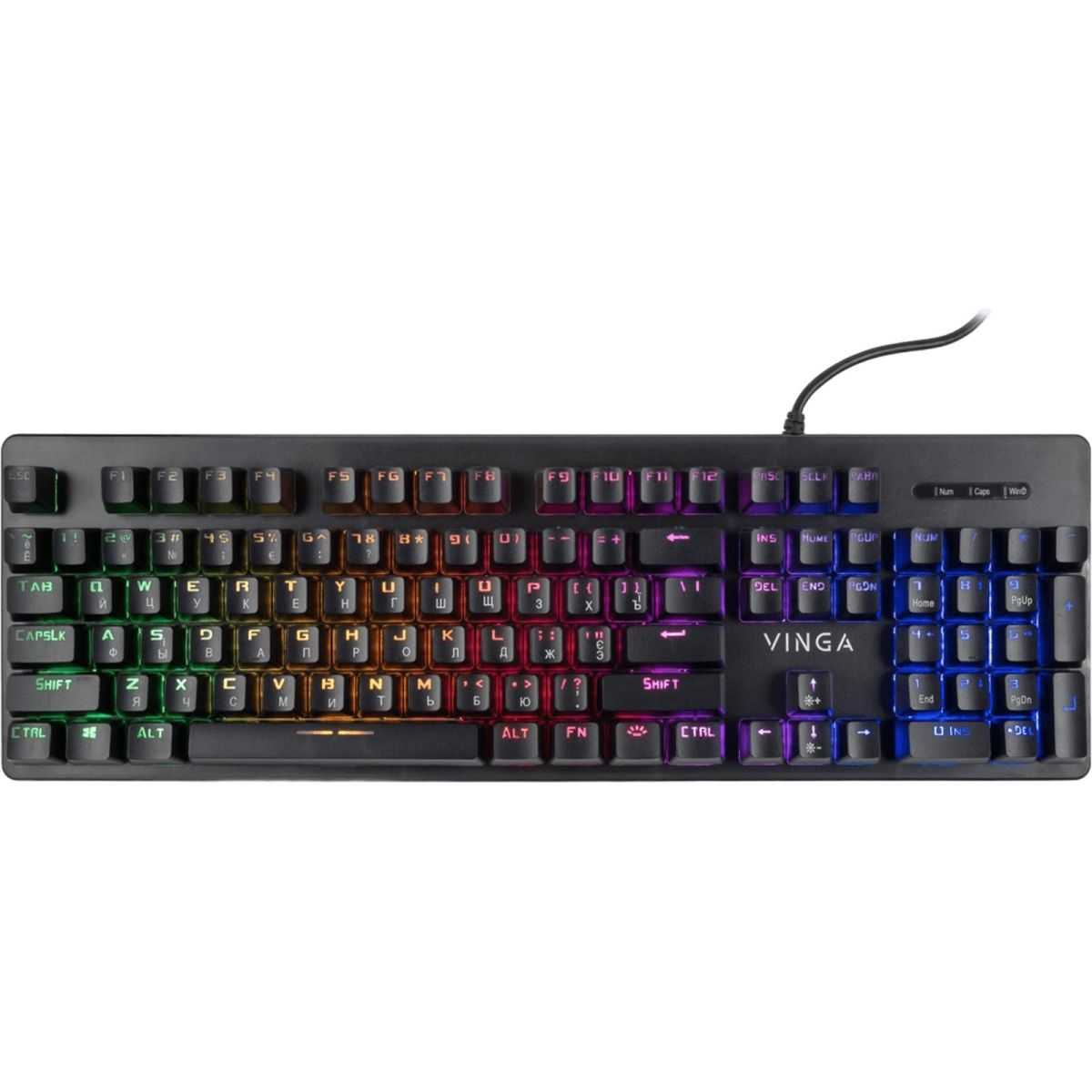 

Клавіатура Vinga KBGSM120 Black