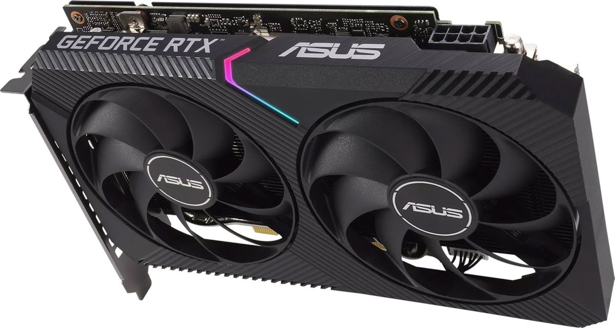 ≡ Видеокарта Asus Dual GeForce RTX 3060 V2 OC Edition (DUAL