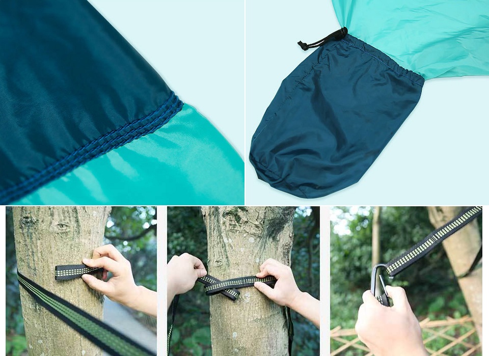 Гамак Xiaomi ZaoFeng Parachute Cloth (HW070101) Green [48720] 