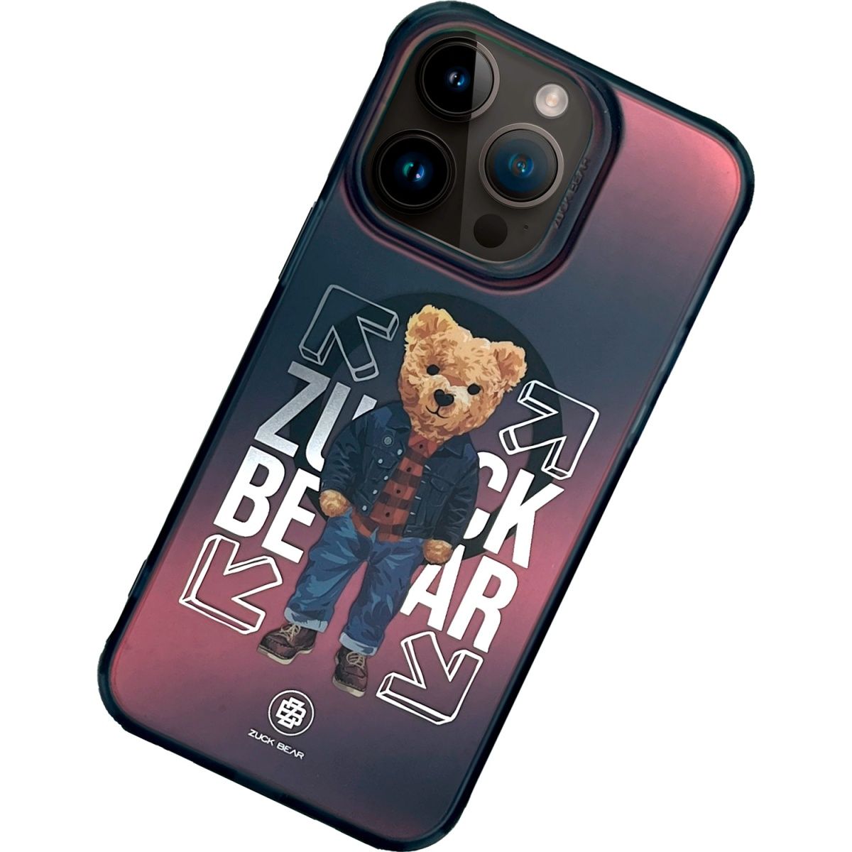 Чохол Zuck Bear California Cool MagSafe Case для Apple iPhone 15 Pro Jeans
