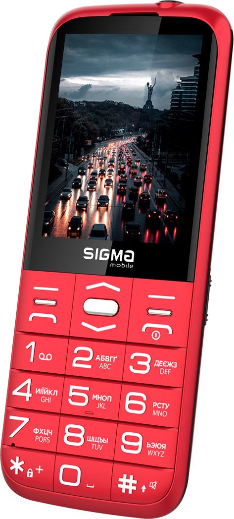 Мобильный телефон Sigma mobile Comfort 50 Grace Red UA-UCRF [80725] 