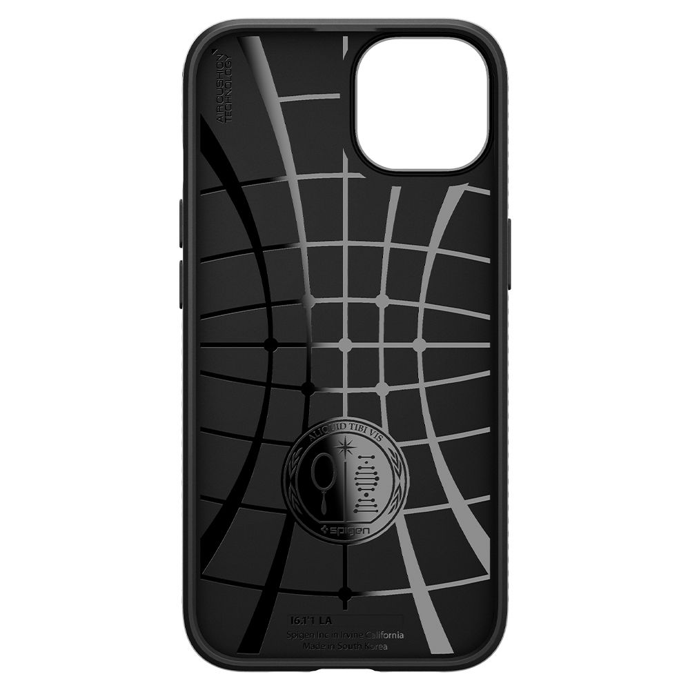 Чохол Spigen Liquid Air Case для Apple iPhone 13 Matte Black (ACS03519)