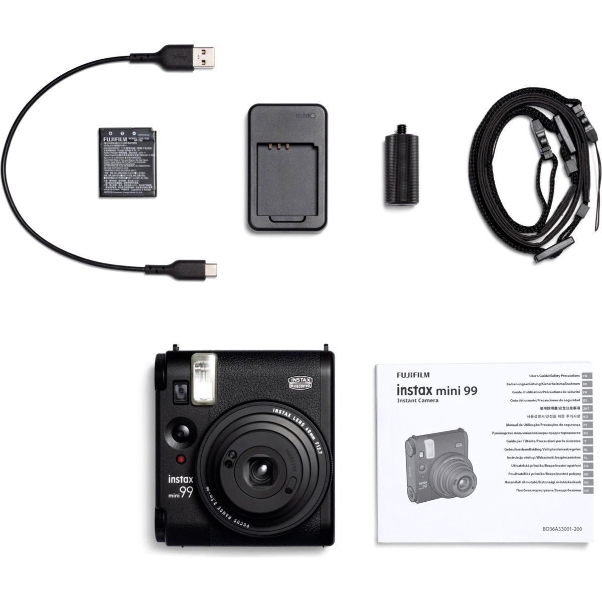 Фотокамера моментального друку Fujifilm Instax Mini 99 Black (16823519)