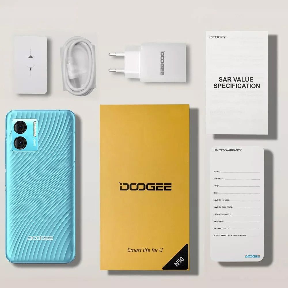 Смартфон Doogee N50S 4/128GB Electric Blue