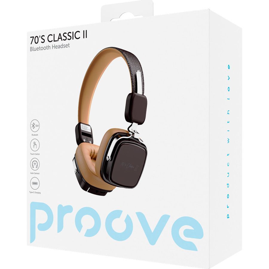 Навушники Proove 70`s Classic II Beige/Brown (HPCL20010010)