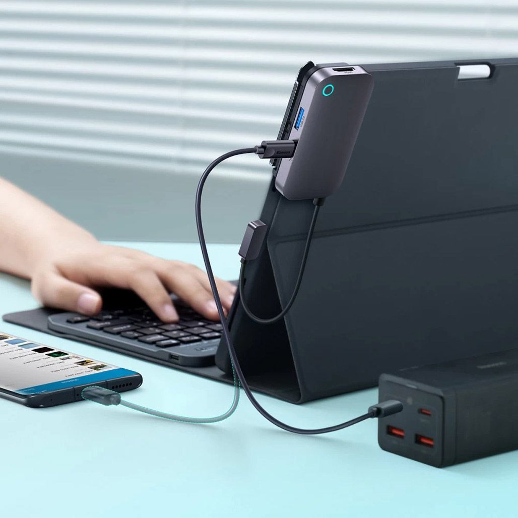 USB-хаб Baseus PadJoy 4-in-1 (WKWJ000013)