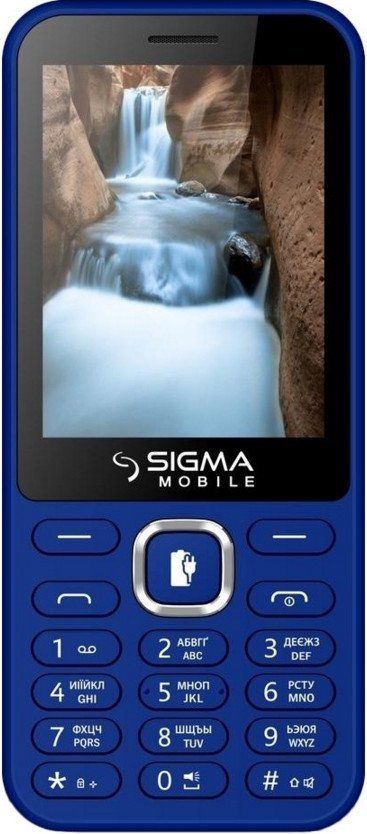 

Мобильный телефон Sigma mobile X-style 31 Power (Blue) UA-UCRF [34932]
