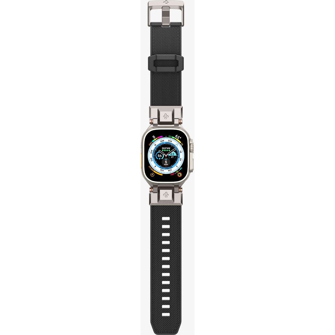 Ремінець Spigen DuraPro Armor для Apple Watch 42/44/45/49 mm Black (AMP06065)