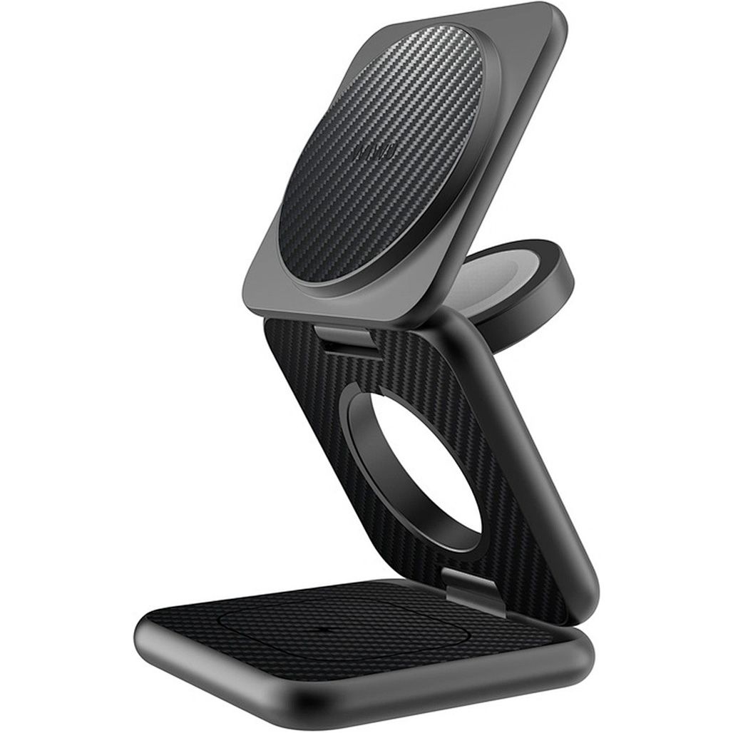 

Беспроводное зарядное устройство WiWU Wi-W035 3in1 Kevlar Series