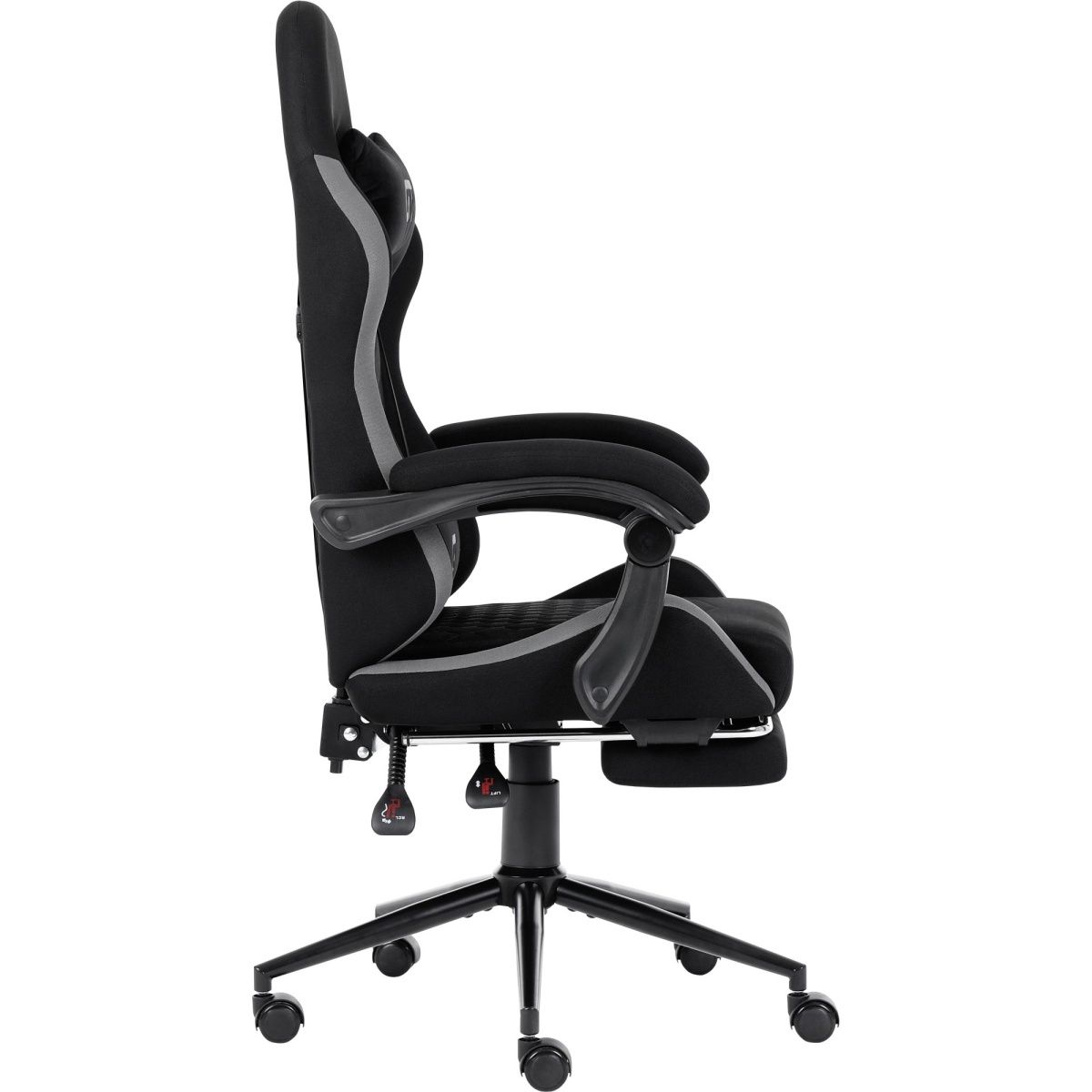 Геймерське крісло GT Racer X-2324 Fabric Black/Gray