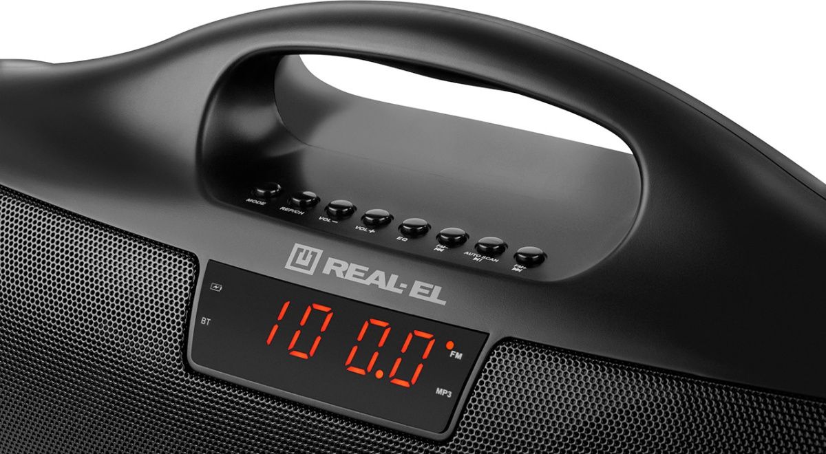 Портативная акустика REAL-EL X-731 Black [82791] 