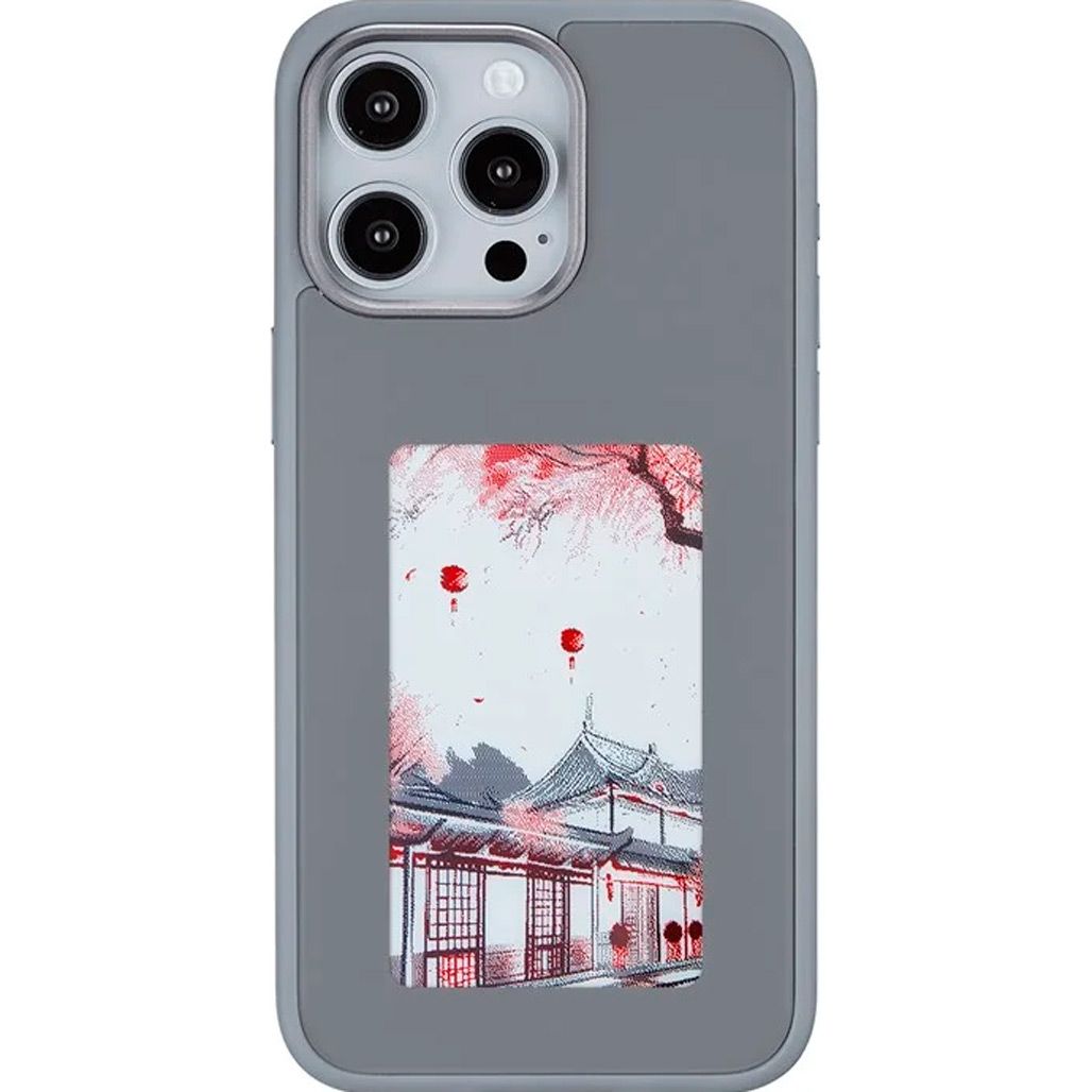 

Чохол Ink Show E-ink Screen Case для Apple iPhone 15 Pro Titanium