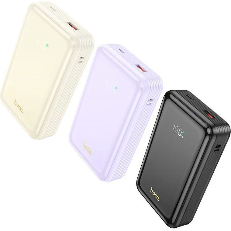 Зовнішній акумулятор Hoco Q21A Great 20000mAh 22.5W Black 